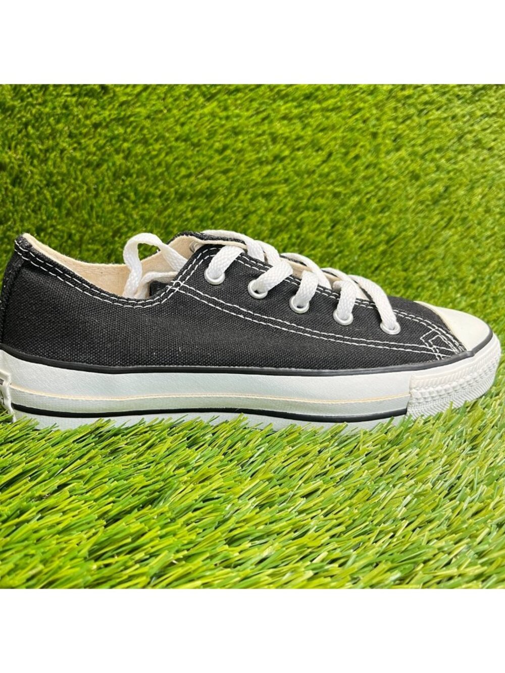 Vintage Anaconda Converse Chuck Taylor Mens 4.5 Womens 6.5  Black Shoes Sneakers
